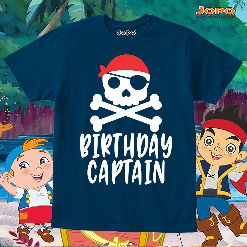 Pirate T Shirt for Birthday Boy