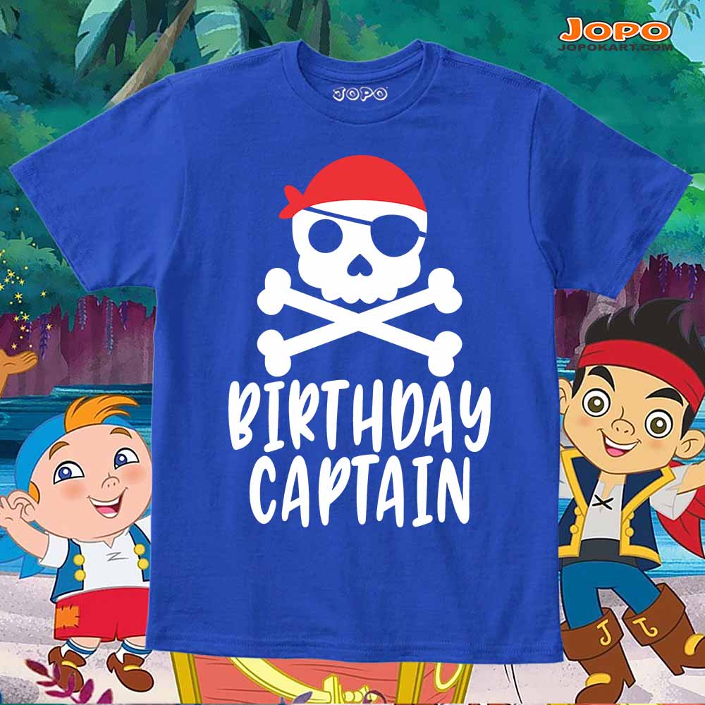 Pirate T Shirt for Birthday Boy
