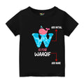 Alphabet W Customised T Shirt