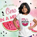 Watermelon Theme Custom Num Tshirt for Girls