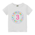 Official Threenagar Birthday Theme Kids T Shirt