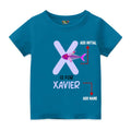 Alphabet X Customised T Shirt