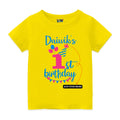 Birthday Customised Kids Tshirts - Personalisable